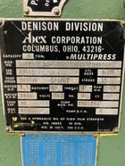 8 Ton, Denison, Hydraulic Multipress, 12" stroke, 2.25" ram diameter, 7" throat, 18" daylight, 9 GPM pump - Image 2
