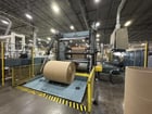 A & F, 2-Drum Slitter Rewinder, 95" wide, 101" parent roll width, 72" unwind & rewind diameter, 6000 FPM, 150 - Image 1