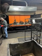 Fanuc, dual robotic welding cell, (2) Fanuc ArcMate 100iB 6-Axis robot, (2) Fanuc RJ3iB Control, teach - Image 1