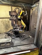 Fanuc, dual robotic welding cell, Fanuc ArcMate 100iB 6-Axis robot, Fanuc RJ3iB Control, teach pendant - Image 5