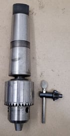 Accupro #65867830, drill chuck, 1/16"-5/8" capacity, key, #5MT - Image 1