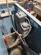 14" x 20" Roll-In #TF1420, Vertical Tilt Frame Bandsaw, 1" x 155" x 0.035" blade, 70-400 FPM, 2 HP, 440 V. - Image 7