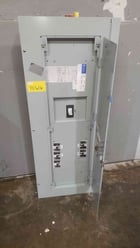 400 Amp. General Electric A-Series-II, Panelboard, 480/277 Volts, 5 Breakers & Main - Image 1