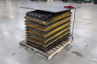 2500 lb. Autoquip, hydraulic lift table, hand Control, 11"-47" height - Image 5