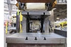 88 Ton, Stamtec #G1-80, gap frame press, 5.91" stroke, 13" Shut Height, 3.15"ram adj., 39.37"x21.65"bed - Image 4
