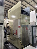 220 Ton, Aida #NC1-2000(2), single crank gap frame press, 9.84" stroke, 17.72"Shut Height, 4.33"ram adj. - Image 9