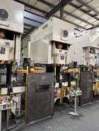 220 Ton, Aida #NC1-2000(2), single crank gap frame press, 9.84" stroke, 17.72"Shut Height, 4.33"ram adj. - Image 1