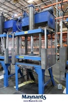 50 Ton, Hydraulic 4-post press, 24" stroke, 28" daylight, 35" x32" bed, 2.5" cylinder diameter - Image 2