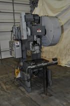40 Ton, Rousselle #4, OBI press, 3" stroke, 12" Shut Height, 3.5"ram adj., 105 SPM, 26" x16"bed, air clutch & - Image 1