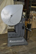 40 Ton, Rousselle #4, OBI press, 3" stroke, 12" Shut Height, 3.5"ram adj., 105 SPM, 26" x16"bed, air clutch & - Image 10