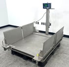 Mettler Toledo #IND570, portable floor scale, fold down ramps - Image 2
