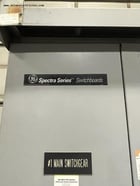 1200 Amps, General Electric #Spectra, 480Y/277 Volts Low Voltage Switchboard - Image 2