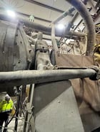 5' x 7' Hardinge, Magnetic Regrind Ball Mill, w/ motor - Image 9
