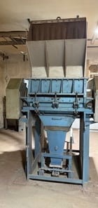 Eldan #GRA-F952, heavy duty granulator / refiner, 100 HP, e-scrap, air cooled motor - Image 6