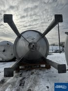 31372 gallon, M Roth GmbH, Storage Tank, 304 Stainless Steel, 153.5" ID x 334" straight side, dish top, cone - Image 4
