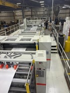 98" BW Papersystems/Marquip #Falcon-2500, Dual Rotary Sheeter, 72" unwind diameter, 130" cut off length, 2018 - Image 1