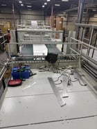 98" BW Papersystems/Marquip #Falcon-2500, Dual Rotary Sheeter, 72" unwind diameter, 130" cut off length, 2018 - Image 10