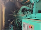2000 KW Cummins #DQKAB, generator set, QSK60, Tier 2, 480 Volts, 158 hours, enclosure, base tank, 2007 - Image 3