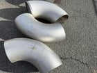 lot of large industrial pipe fittings & pipe junct - Image 4