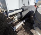 300 gallon Stainless Steel Tank, Top-mounted Agitator - Image 3