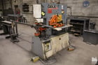 5" x 5" x 1/2" Geka #Hydracrop-80/A, ironworker, 88 ton, 20" throat, 3" stroke, 6.5 HP, 1995 - Image 1