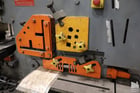 5" x 5" x 1/2" Geka #Hydracrop-80/A, ironworker, 88 ton, 20" throat, 3" stroke, 6.5 HP, 1995 - Image 4