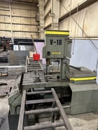 18" x 20" Hyd-Mech #V-18, saw with blades - Image 3