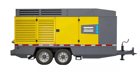 1811 cfm, 100 psi, Atlas Copco #XAS-1800-CD, Air Compressor, 6-Cylinder Diesel Engine - Image 1