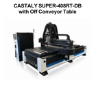 Castaly #SUPER-408RT-DB, CNC Router, w/ offloading, 4' x 8', 230 V., 12.8 HP, 24k RPM, new - Image 8