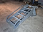 6' x 2' wide industrial steel access ladder w/ han - Image 4