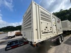 455 KW Caterpillar #XQ570-C18, diesel gen set, Tier 4F, PMG, trailer mount, 5 hours, 2019 - Image 1