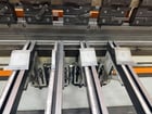 176 Ton, Ermaksan #CNC-SAP-12X176, cnc press brake, 12' overall, 7" stroke, 128" between housing, 20 HP, 4 - Image 5
