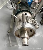 Fryma Koruma #MZ-130/B, Toothed Colloid Mill, 25 HP, 700-7000 L/hr, Sanitary, High Shear Mixer, on cart - Image 3