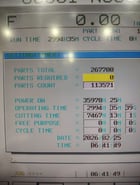 Romi #M27, CNC Lathe, 27" swing, 114" machining length, 15" chuck, 30 HP, 1800 RPM, tailstock, 2002 - Image 3