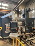 Ficep #602-DFRC, beam drill line, robot coping, 10 HP, 2500 RPM, 6 tool, 40' in & out feed, 2010 - Image 6