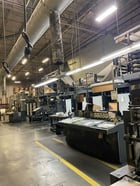 Heidelberg #Mercury-2-Tower-4-Web, Newspaper Press System, 40" Width, 24-13/16" cutoff, folder, splicers, 2004 - Image 8