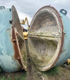 Boiler, Door Assembly, 24" dia, w/ Refractory - Image 4