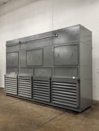 19200 cfm Global Finishing Systems Booth & Backdraft Dust Collector - Image 1