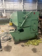 1/2" x 10' Pearson, hydraulic shear, power back gauge with Analog Numerical readout - Image 2