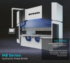 350 Ton, Wysong #MB350-145, Hydraulic Press Brake, 145" bed, 126" between housing, 10" stroke, 19" daylight - Image 1