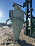 74" Packer Cyclone w/ Clean Out Hatch, 176" height, 103" cone - Image 1