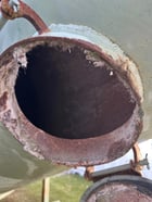 74" Packer Cyclone w/ Clean Out Hatch, 176" height, 103" cone - Image 10