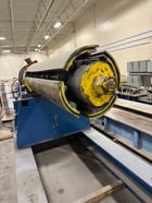 20000 lb. McKay, uncoiler, 22" ID, 84" outside dimensions, 67" width, 4 leaf mandrel, powered - Image 3