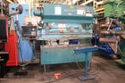 40 Ton, Wysong #H-4072, 6' overall, hydra-mech, 62" between housing, 2.5"stroke, 3" adj, 8.5"throat, 1990 - Image 1