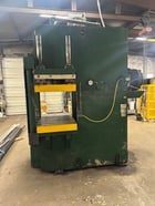 200 Ton, Greenerd #HC-200-60Y38, C-frame hydrauic press, downstroke type, 60" x 38" bed, 1980 - Image 4
