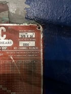 400 Ton, Pacific #K400-16, hydraulic press brake, 16' overall, 172" between housing, 12" stroke, 1968 - Image 4