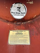 500 gallon Pee Dee Tank, Above-Ground Horizontal Storage Tank, saddle-mounted - Image 5
