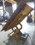 6000 lb. ECOA Hydraulic Lift/tilt Table, 60" x 65" platform, 10" Lowered, Pendant Control - Image 9