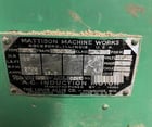 Mattison #202, Straight Line Rip Saw, 77" x 65" table, 9"-14" blade capacity, 4" depth of cut, 24" max. rip - Image 2