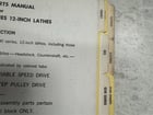 Original Clausing 5900 Series 12-Inch Lathe Dealer's Master Parts Catalog Manual - Image 4